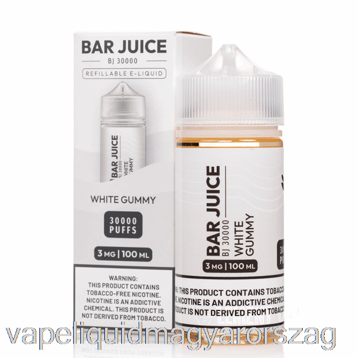Fehér Gumiszerű - Rúdlé - 100 Ml 6 Mg-os Vape Toll
